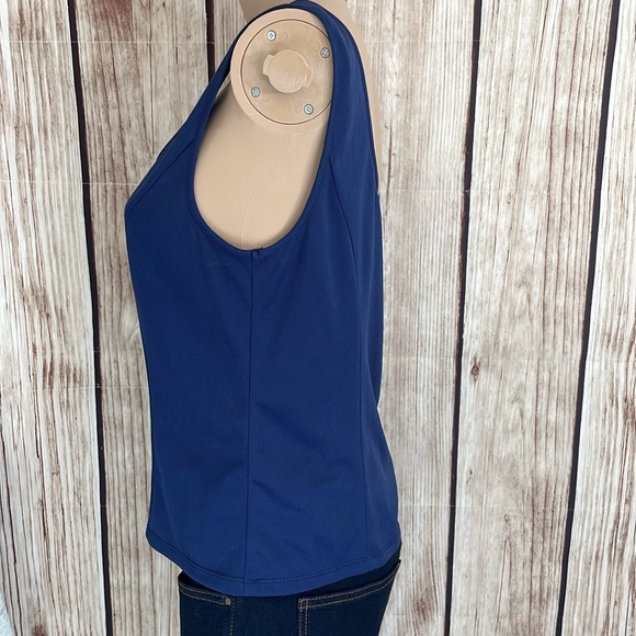 JS Collections Blue Tank - Size 10 - Picture 2 of 7